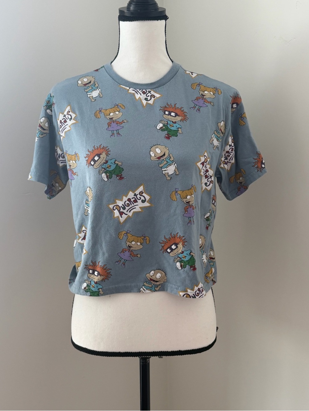 Light Blue Rugrats All-Over Print Tee